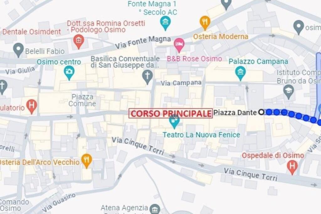 Apartament Osimo Nel Cuore Del Centro, Free Wi-Fi E Netflix Zewnętrze zdjęcie